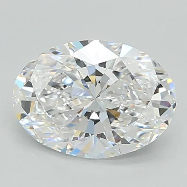 2.12ct Oval Lab Grown Diamond (Colour D, Clarity VVS1, GIA Certified)