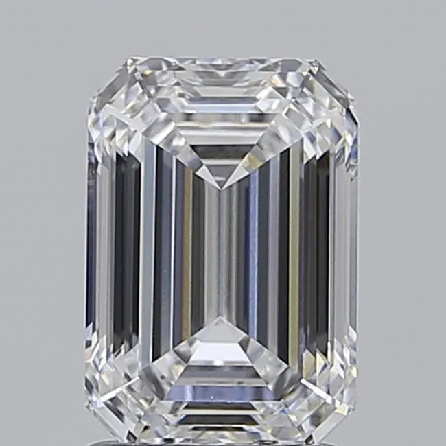 2.14ct Emerald Lab Grown Diamond (Colour D, Clarity VVS2, IGI Certified)