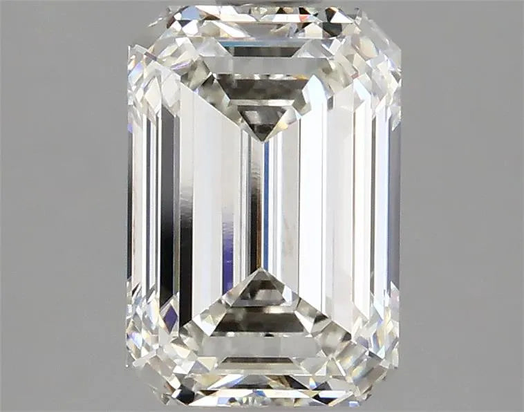 2.14ct Emerald Lab Grown Diamond (Colour G, Clarity VVS2, IGI Certified)