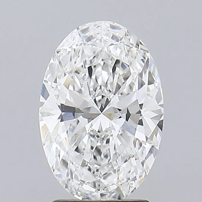 2.15ct Oval Lab Grown Diamond (Colour E, Clarity VVS2, IGI Certified)