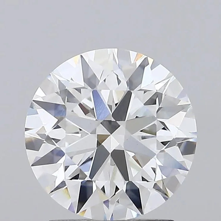 2.15ct Round Lab Grown Diamond (Colour E, Clarity VVS2, Cut ID, IGI Certified)