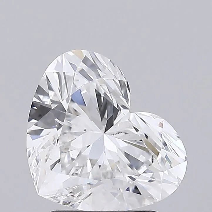2.16ct Heart Lab Grown Diamond (Colour E, Clarity VS1, IGI Certified)