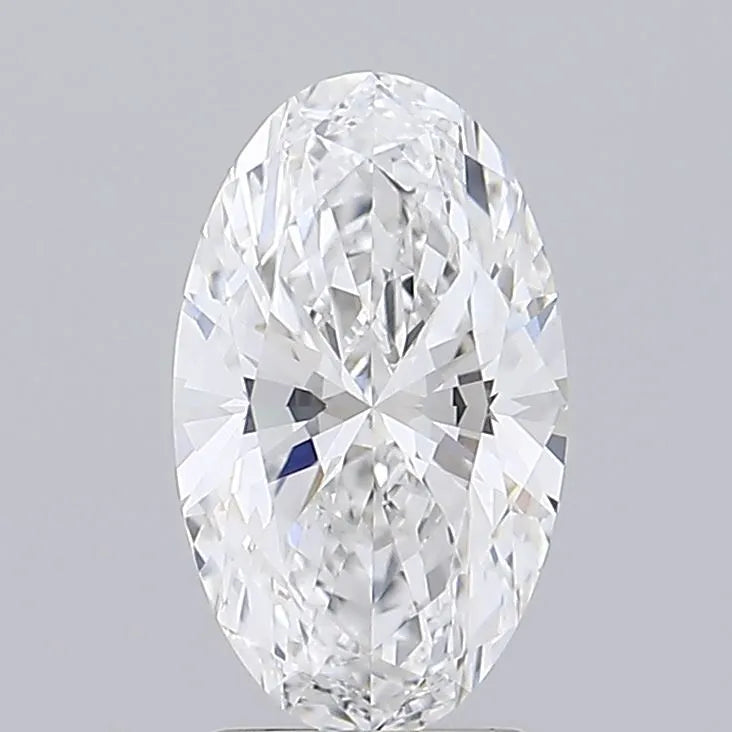2.16ct Oval Lab Grown Diamond (Colour E, Clarity VVS1, IGI Certified)