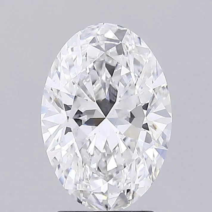 2.21ct Oval Lab Grown Diamond (Colour E, Clarity VS1, IGI Certified)