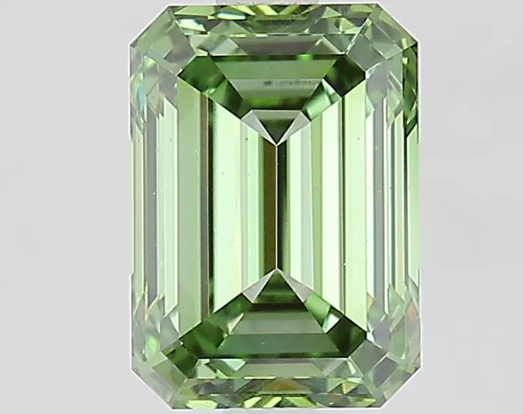2.22ct Emerald Lab Grown Diamond (Colour Fancy Vivid Green, Clarity VS1, IGI Certified)