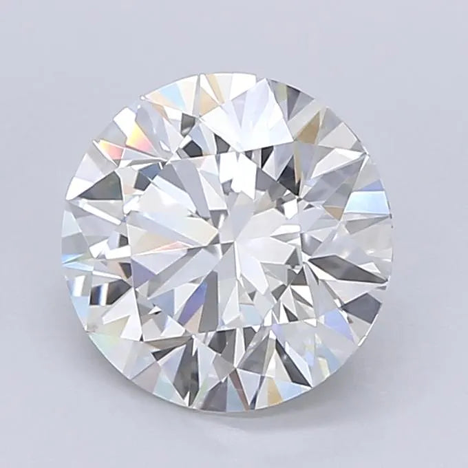 2.28ct Round Lab Grown Diamond (Colour E, Clarity IF, Cut EX, IGI Certified)
