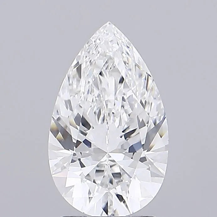 2.30ct Pear Lab Grown Diamond (Colour E, Clarity VVS2, IGI Certified)