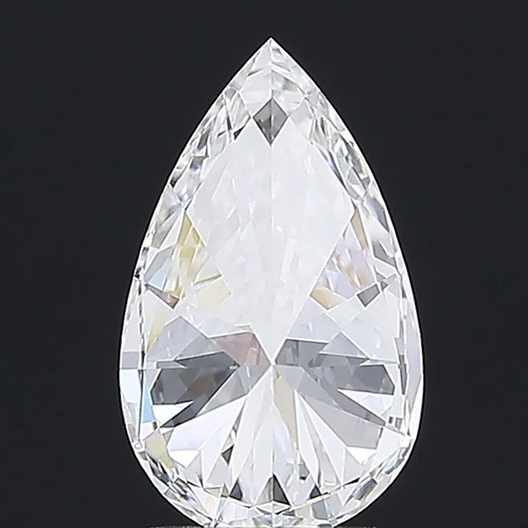 2.31ct Pear Lab Grown Diamond (Colour E, Clarity VVS2, IGI Certified)