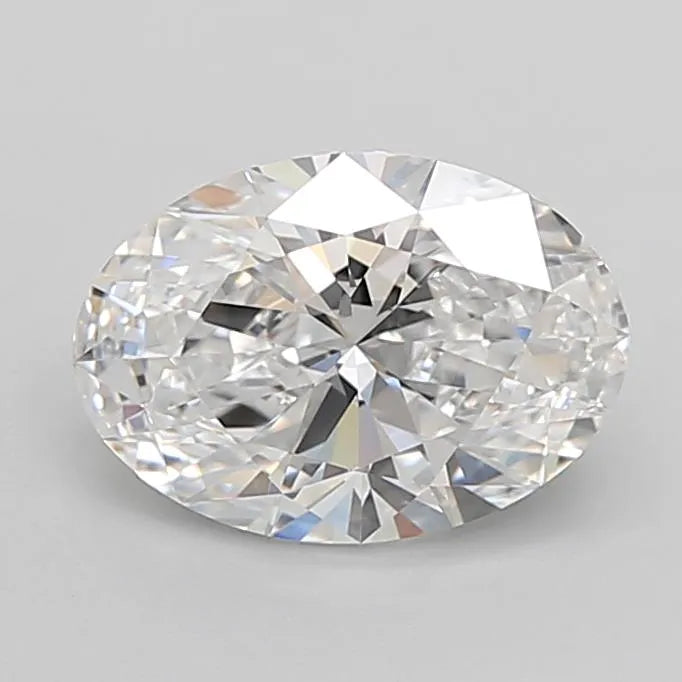 2.32ct Oval Lab Grown Diamond (Colour D, Clarity IF, Cut EX, IGI Certified)
