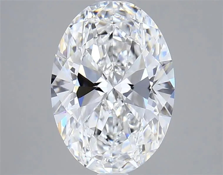 2.32ct Oval Lab Grown Diamond (Colour D, Clarity IF, IGI Certified)