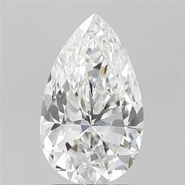 2.32ct Pear Lab Grown Diamond (Colour E, Clarity VVS2, IGI Certified)