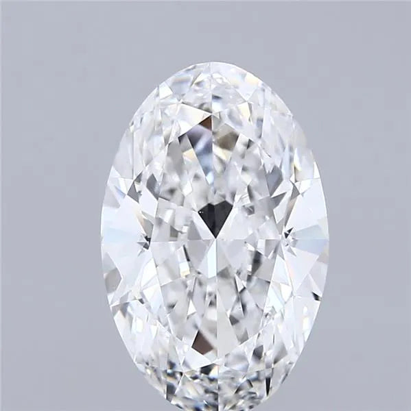 2.40ct Oval Lab Grown Diamond (Colour D, Clarity VVS2, IGI Certified)