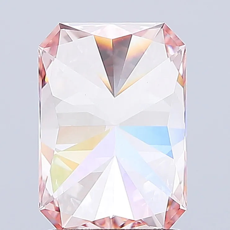 2.42ct Radiant Lab Grown Diamond (Colour Fancy Vivid Pink, Clarity VS1, IGI Certified)