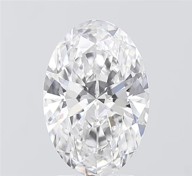 2.44ct Oval Lab Grown Diamond (Colour E, Clarity VVS2, IGI Certified)