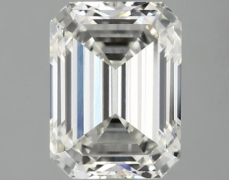 2.45ct Emerald Lab Grown Diamond (Colour G, Clarity VVS2, IGI Certified)