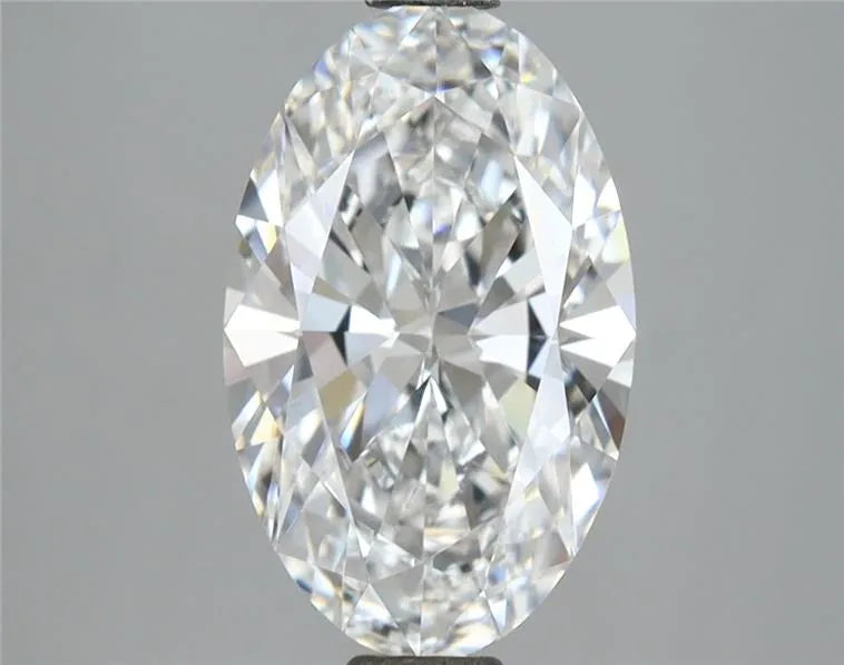 2.45ct Oval Lab Grown Diamond (Colour D, Clarity VVS2, IGI Certified)
