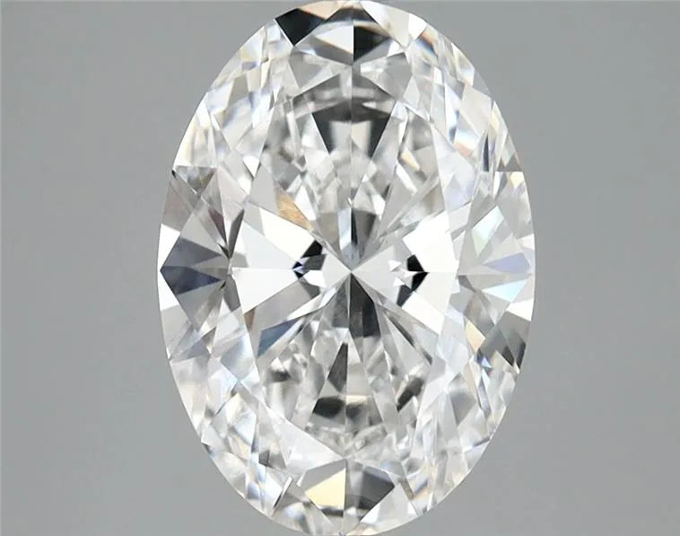 2.46ct Oval Lab Grown Diamond (Colour D, Clarity VVS2, IGI Certified)