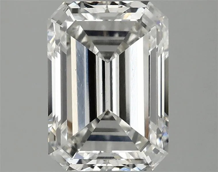 2.50ct Emerald Lab Grown Diamond (Colour F, Clarity VS1, IGI Certified)