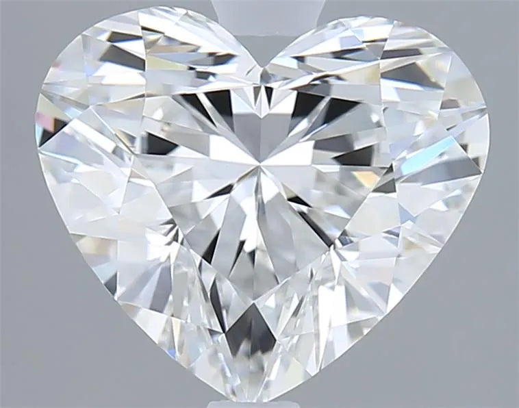 2.50ct Heart Lab Grown Diamond (Colour D, Clarity VVS2, IGI Certified)