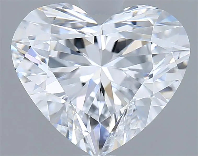 2.50ct Heart Lab Grown Diamond (Colour D, Clarity VVS2, IGI Certified)