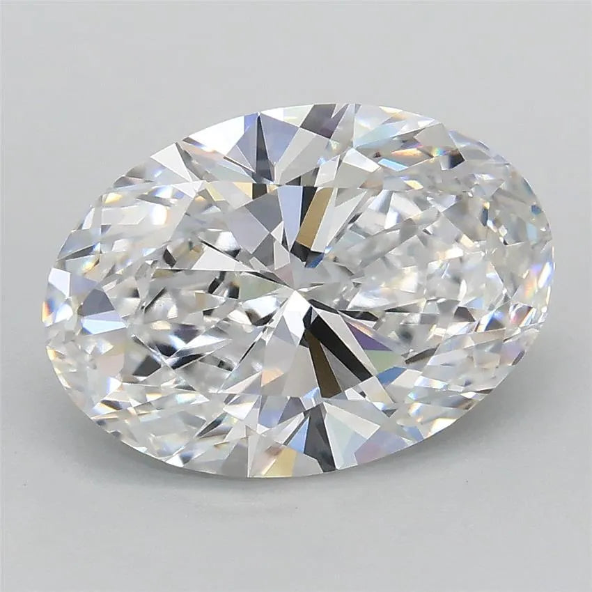 2.50ct Oval Lab Grown Diamond (Colour D, Clarity VVS2, IGI Certified)