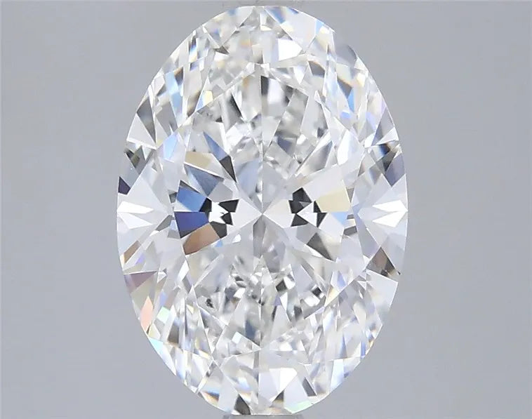 2.50ct Oval Lab Grown Diamond (Colour F, Clarity VVS2, IGI Certified)