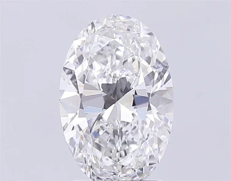 2.50ct Oval Lab Grown Diamond (Colour F, Clarity VVS2, IGI Certified)