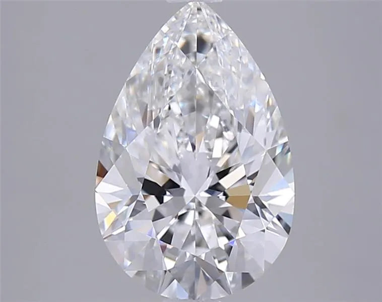 2.50ct Pear Lab Grown Diamond (Colour E, Clarity VVS1, GIA Certified)