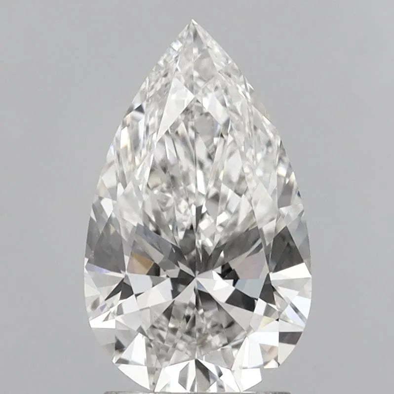 2.50ct Pear Lab Grown Diamond (Colour G, Clarity VS1, IGI Certified)