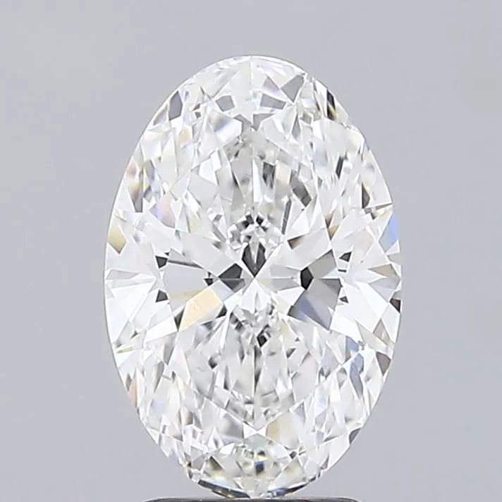 2.51ct Oval Lab Grown Diamond (Colour E, Clarity VVS1, IGI Certified)