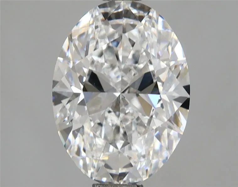 2.51ct Oval Lab Grown Diamond (Colour E, Clarity VVS2, IGI Certified)