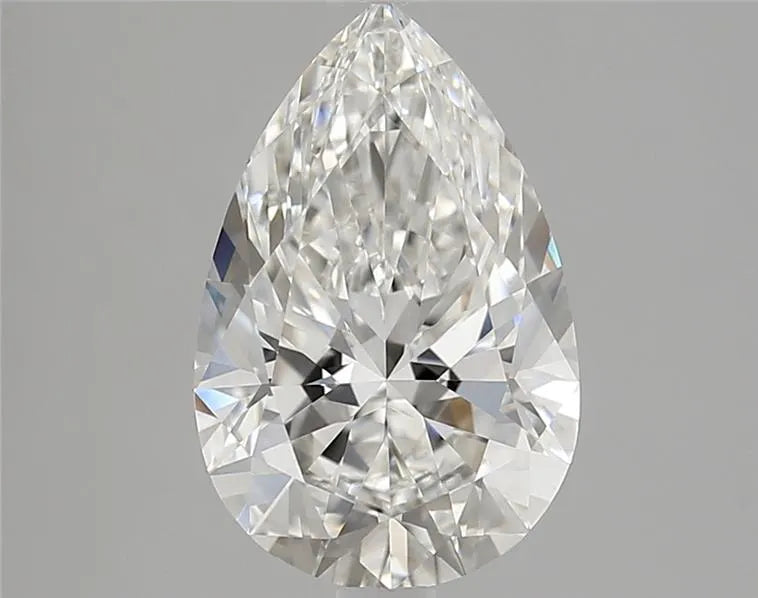 2.51ct Pear Lab Grown Diamond (Colour F, Clarity VVS2, Cut EX, IGI Certified)