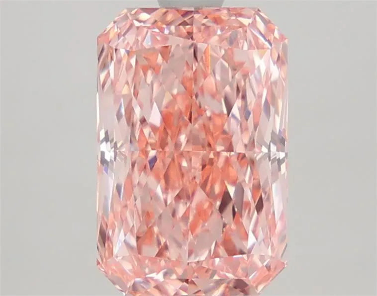 2.51ct Radiant Lab Grown Diamond (Colour Fancy Vivid Pink, Clarity VVS2, IGI Certified)