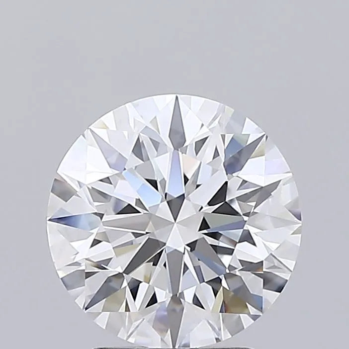 2.51ct Round Lab Grown Diamond (Colour D, Clarity IF, Cut ID, IGI Certified)