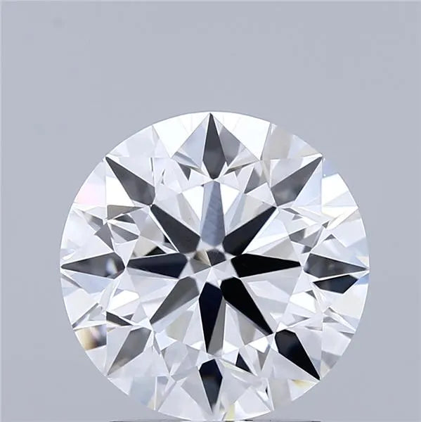 2.51ct Round Lab Grown Diamond (Colour E, Clarity VVS2, Cut EX, IGI Certified)