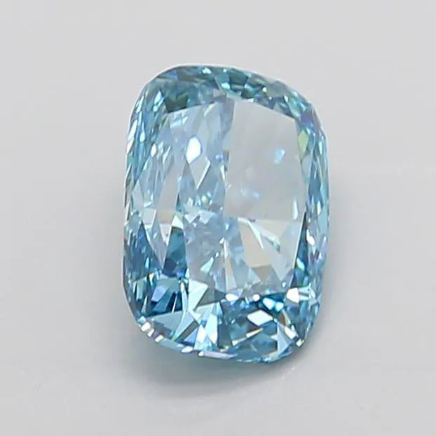 2.52ct Cushion modified Lab Grown Diamond (Colour Fancy Vivid Blue, Clarity VVS2, IGI Certified)