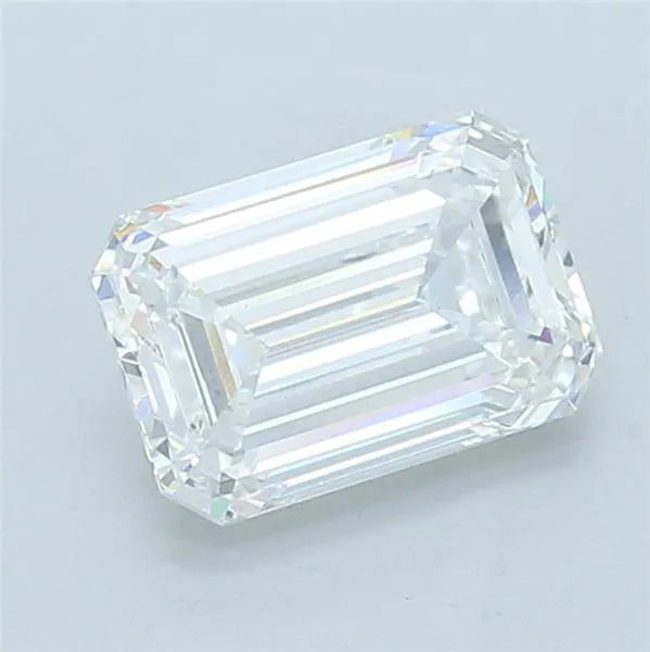 2.52ct Emerald Lab Grown Diamond (Colour E, Clarity VVS2, IGI Certified)