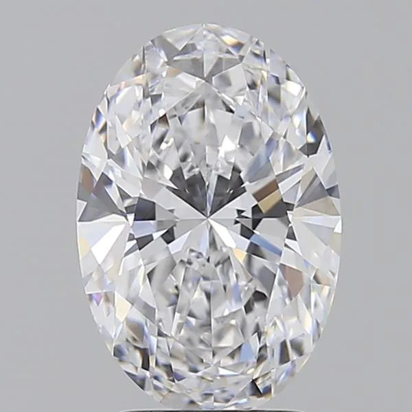 2.52ct Oval Lab Grown Diamond (Colour D, Clarity IF, IGI Certified)