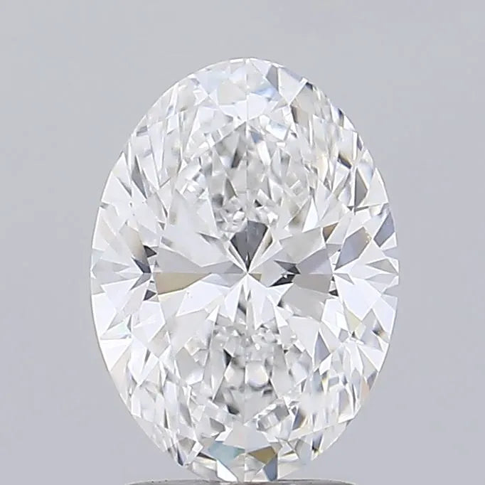 2.52ct Oval Lab Grown Diamond (Colour E, Clarity VVS2, IGI Certified)