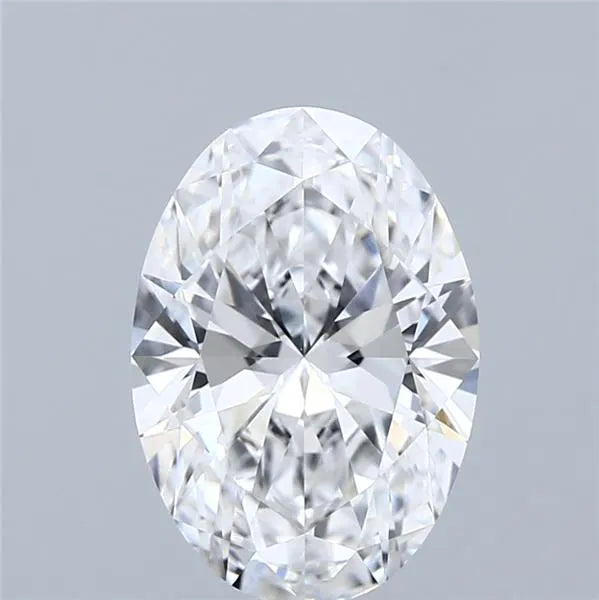 2.53ct Oval Lab Grown Diamond (Colour D, Clarity VVS1, IGI Certified)