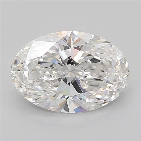 2.53ct Oval Lab Grown Diamond (Colour E, Clarity VVS2, IGI Certified)