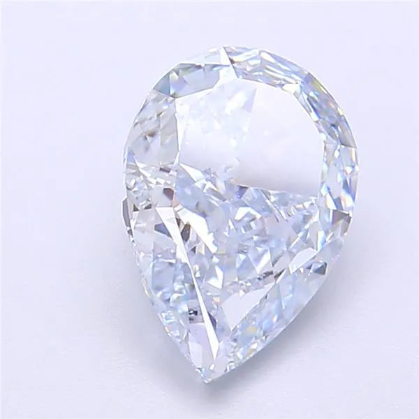 2.53ct Pear Lab Grown Diamond (Colour Fancy Intense Blue, Clarity VVS1, IGI Certified)