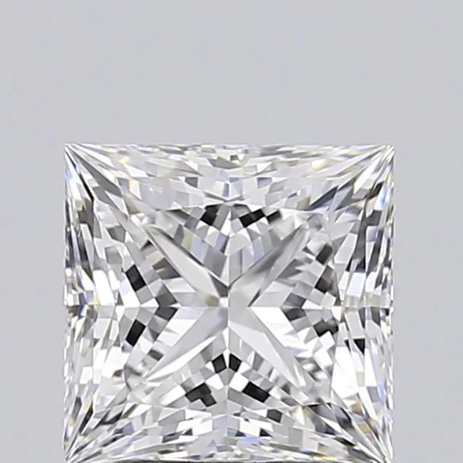 2.53ct Princess Lab Grown Diamond (Colour E, Clarity VVS1, IGI Certified)