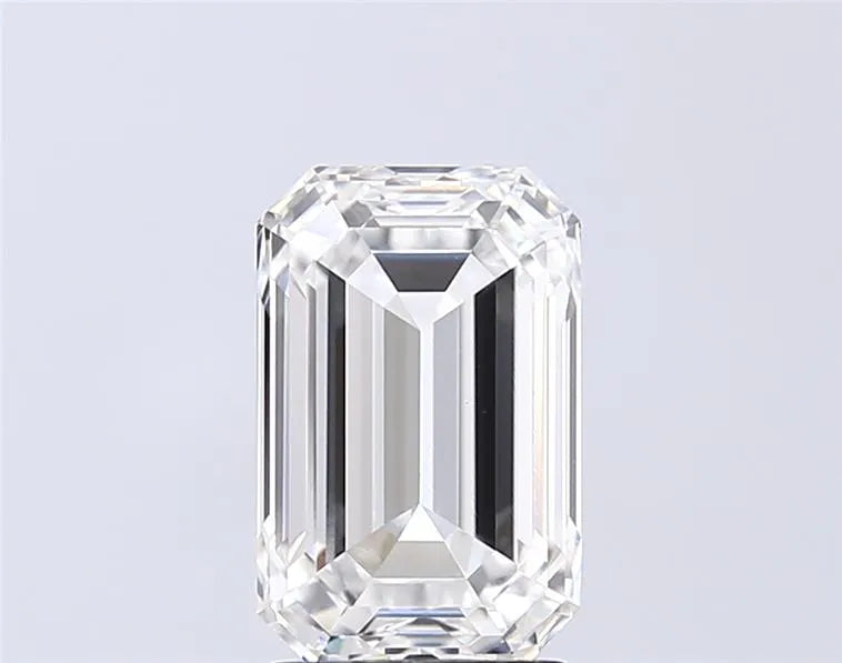 2.54ct Emerald Lab Grown Diamond (Colour D, Clarity VVS2, IGI Certified)