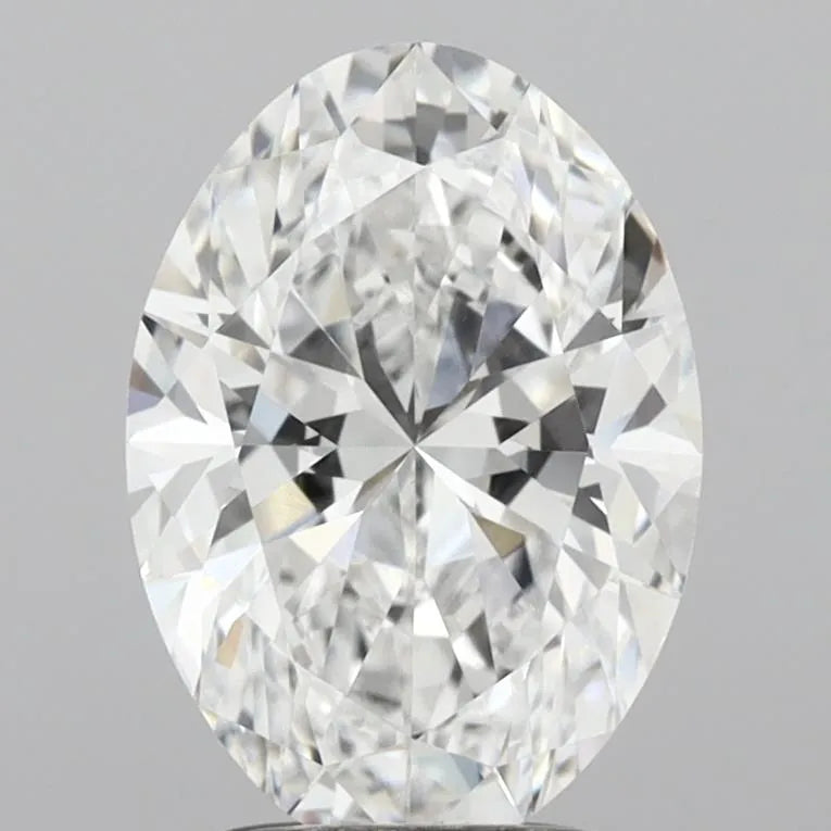 2.54ct Oval Lab Grown Diamond (Colour E, Clarity VVS1, IGI Certified)