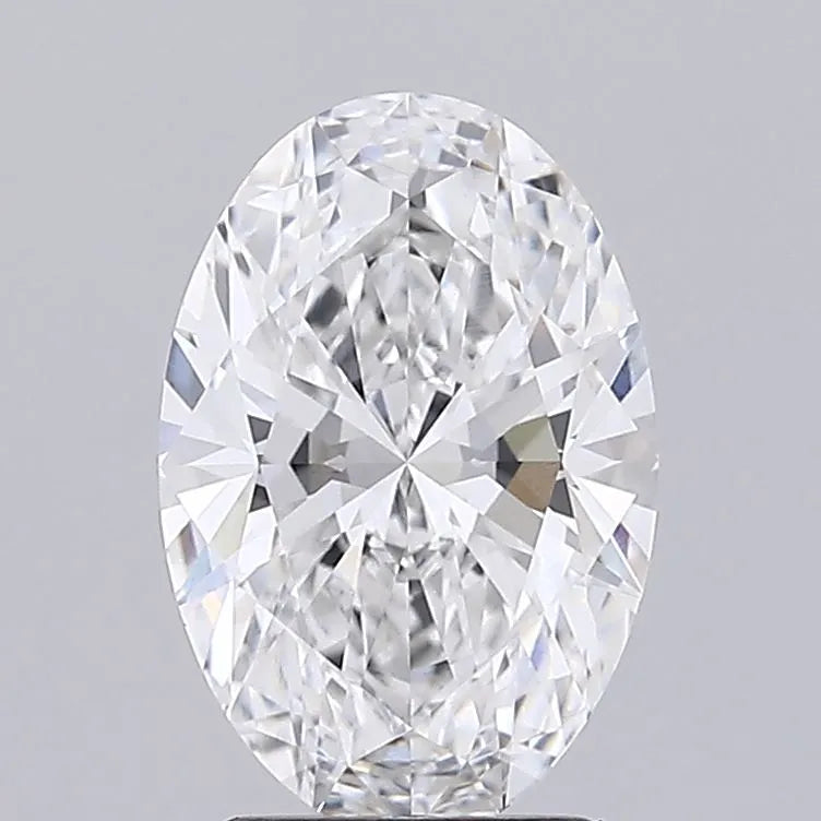 2.54ct Oval Lab Grown Diamond (Colour E, Clarity VVS2, IGI Certified)