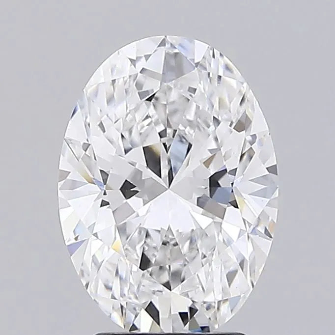 2.55ct Oval Lab Grown Diamond (Colour D, Clarity VS1, IGI Certified)