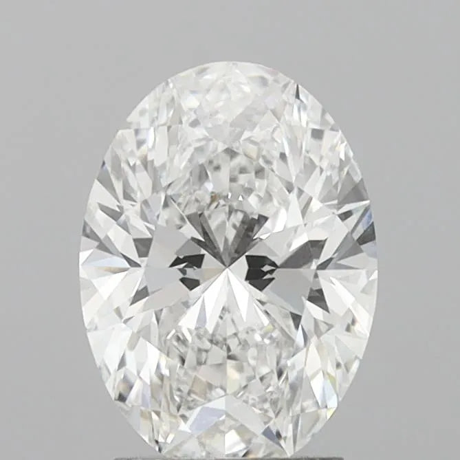 2.55ct Oval Lab Grown Diamond (Colour E, Clarity VVS2, IGI Certified)