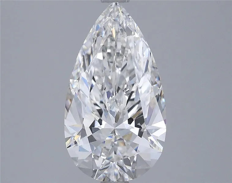 2.55ct Pear Lab Grown Diamond (Colour D, Clarity VVS1, IGI Certified)