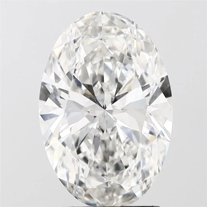 2.56ct Oval Lab Grown Diamond (Colour F, Clarity VVS2, IGI Certified)